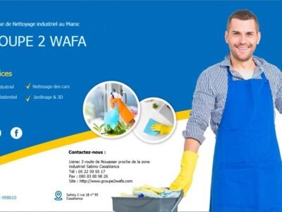 Service de Nettoyage industriel : Groupe 2 WAFA